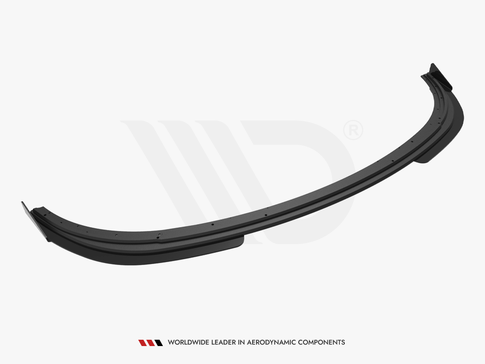 Maxton Design Street PRO Front Splitter V.1 + Flaps Ford Fiesta ST Mk6
