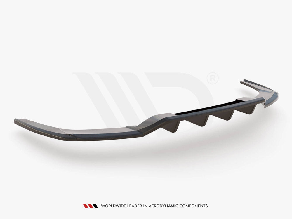 Maxton Design Central Rear Splitter (Vertical Bars) Audi A3 S-Line Sedan 8Y