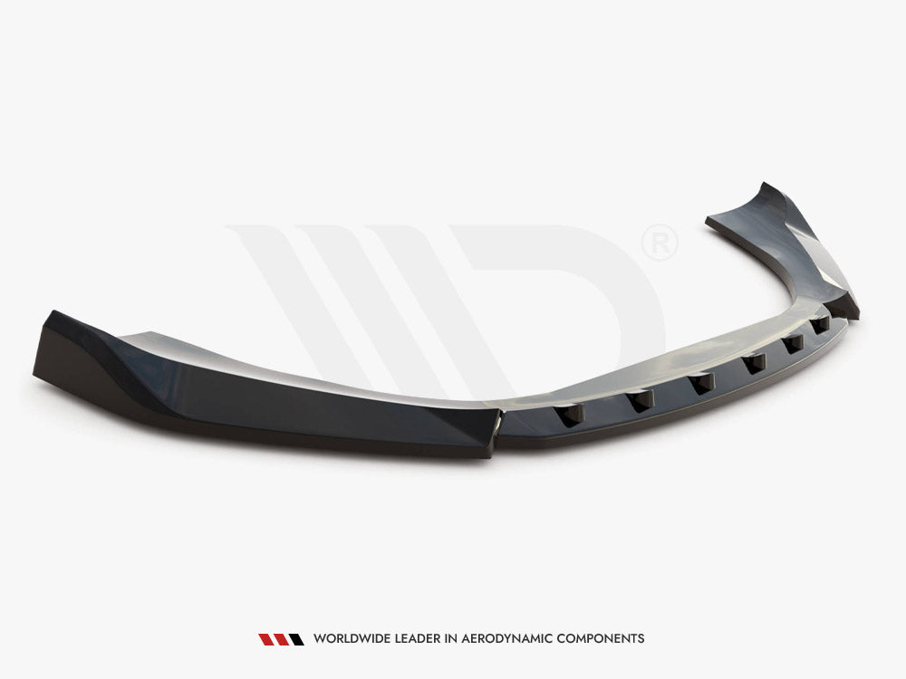 Maxton Design Front Splitter V.2 Porsche Macan Mk1