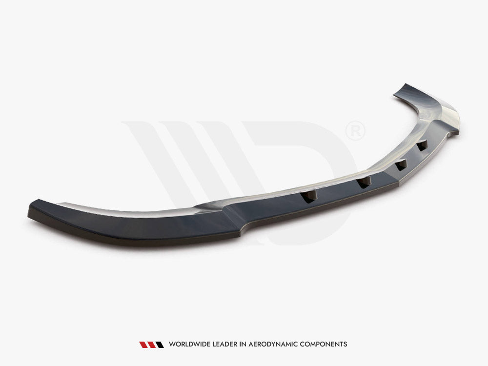 Maxton Design Front Splitter V.2 Mercedes-Benz C Coupe / Sedan / Estate AMG-Line C204 / W204 Facelift / S204 Facelift