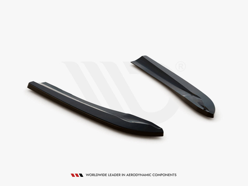 Maxton Design Rear Side Splitters Mercedes-Benz C Coupe / Sedan / Estate AMG-Line C204 / W204 Facelift / S204 Facelift