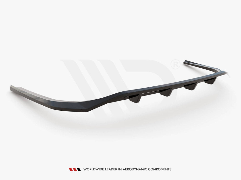 Maxton Design Central Rear Splitter (Vertical Bars) Lexus ES F Sport Mk7