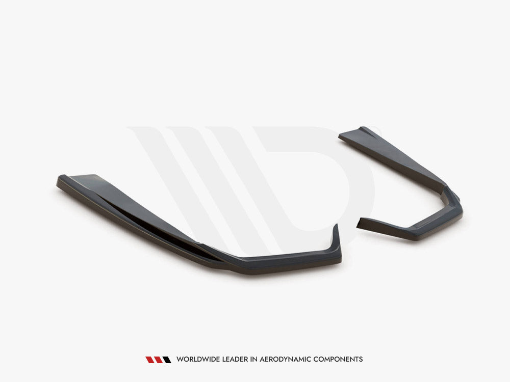 Maxton Design Rear Side Splitters Mercedes-AMG C43 Sedan / Estate W205 / S205 Facelift