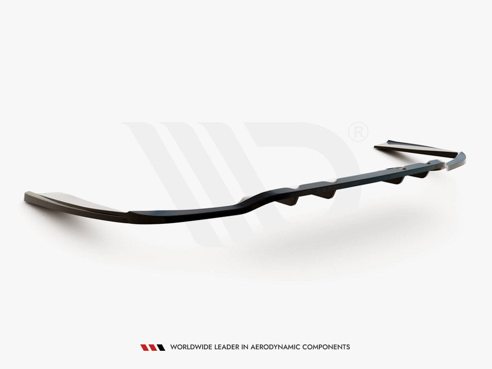 Maxton Design Rear Splitter (Vertical Bars) Mercedes C AMG Line W205 Facelift