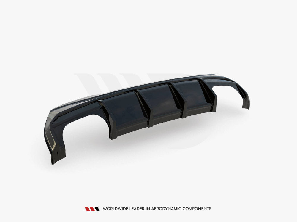 Maxton Design Rear Valance V.3 + Milltek Sport Exhaust BMW 1 F40 M-Pack / M135i