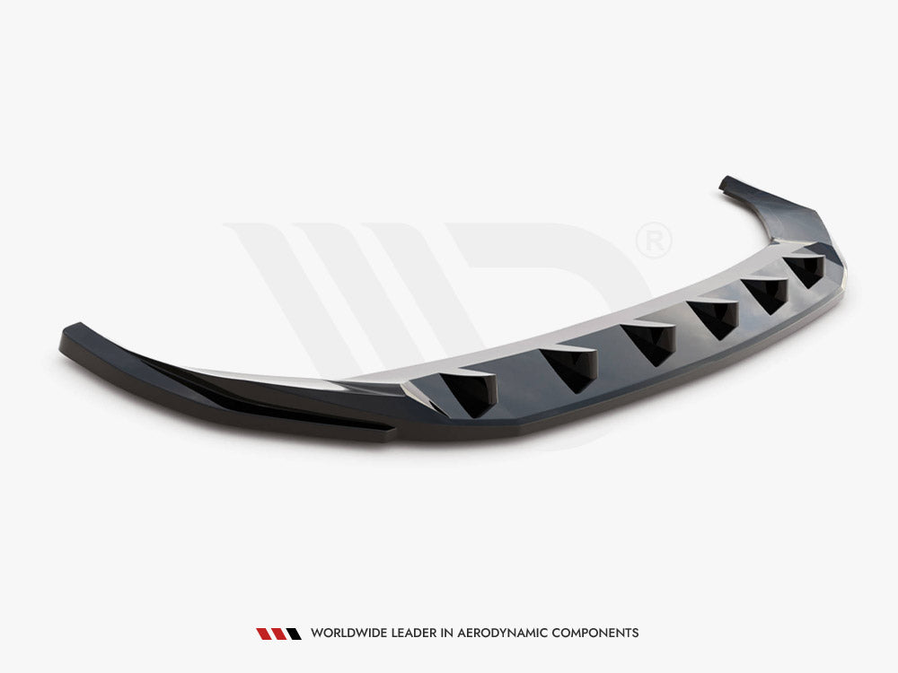 Maxton Design Front Splitter V.2 Audi SQ5 / Q5 S-Line SUV / Sportback Mk2 Facelift