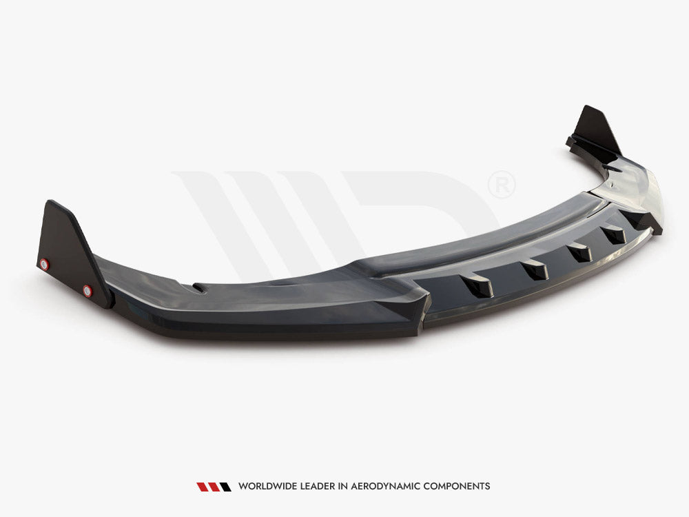 Maxton Design Front Splitter V.1 + Flaps Honda Civic Sport Mk 10