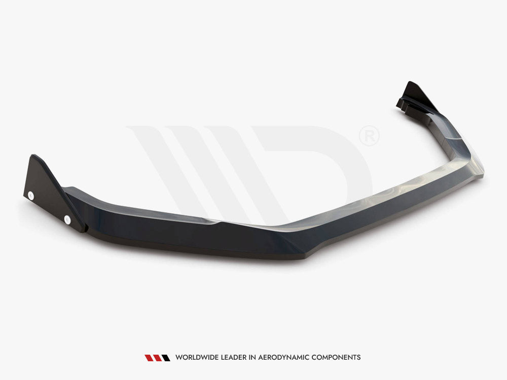 Maxton Design Front Splitter V.1 + Flaps Honda Civic Type-R Mk 11