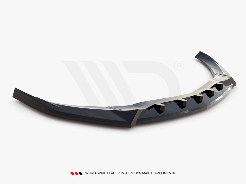 Maxton Design Front Splitter V.2 Mercedes-Benz A AMG-Line W176 Facelift