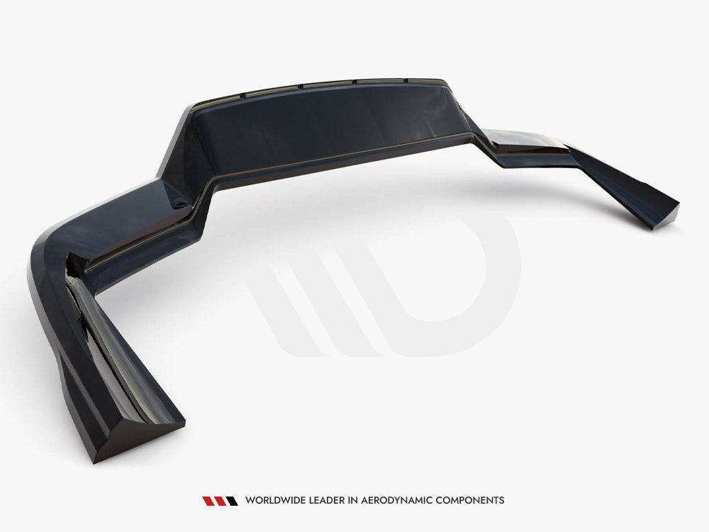 Maxton Design Rear Splitter (Vertical Bars) Porsche Cayenne Sport Design Mk3