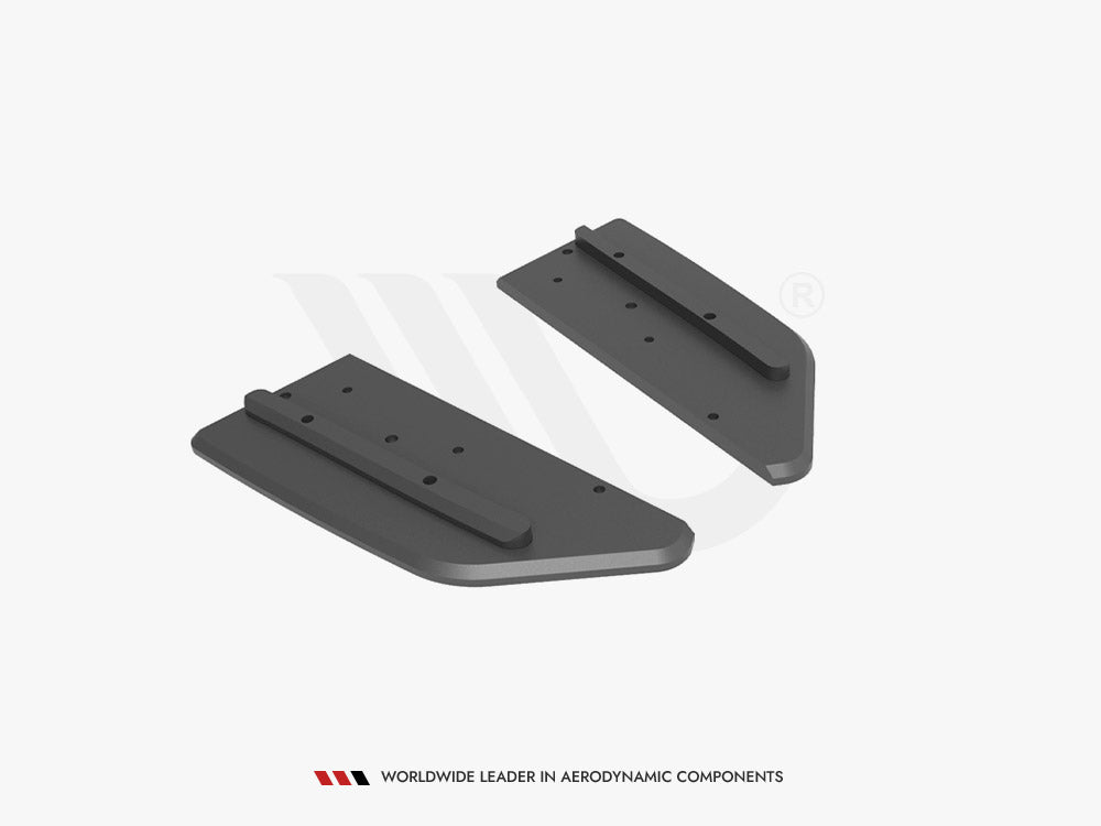 Maxton Design Street Pro Rear Side Splitters Mercedes-AMG C43 Coupe C205 Facelift