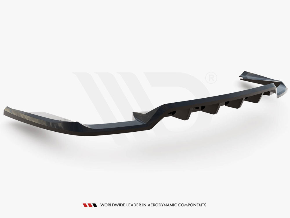 Maxton Design Rear Splitter (Vertical Bars) Maserati Ghibli Mk3 Facelift