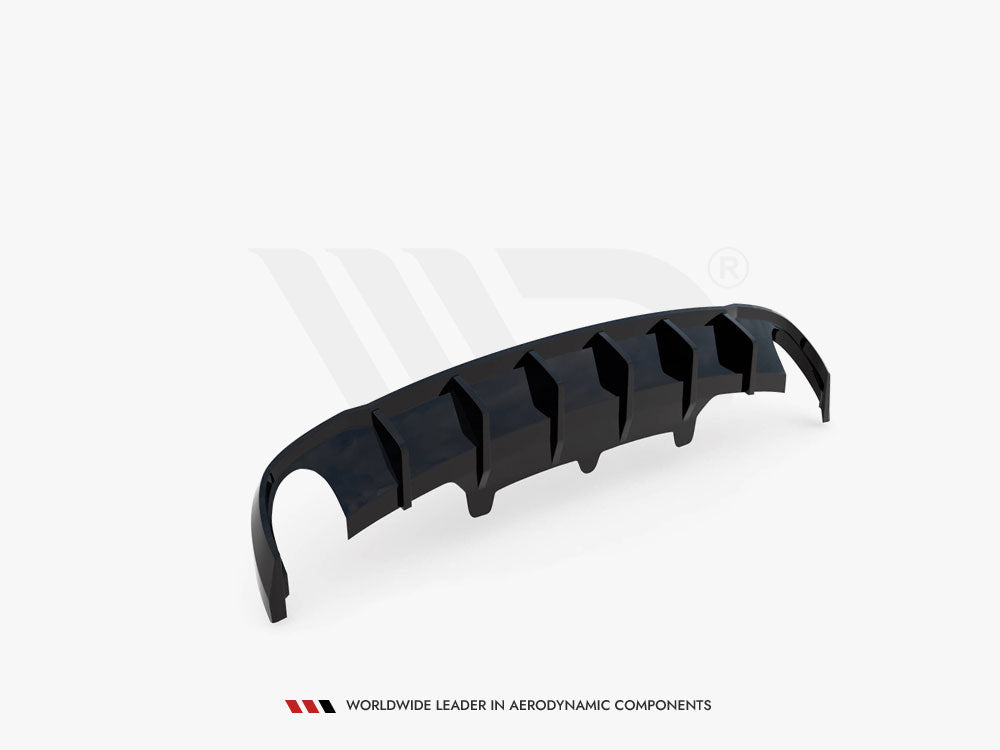 Maxton Design Rear Valance Audi A6 Avant C7 (Version with single exhausts on both sides)
