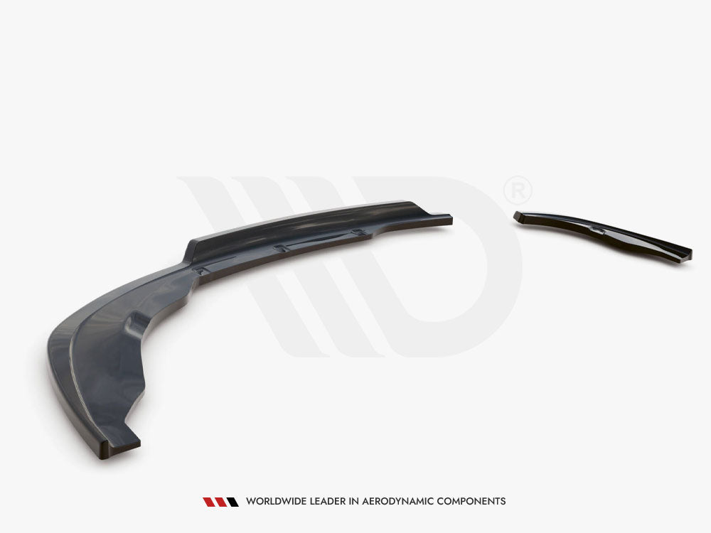 Maxton Design Central Rear Splitter (Vertical Bars) BMW 1 E81 Facelift