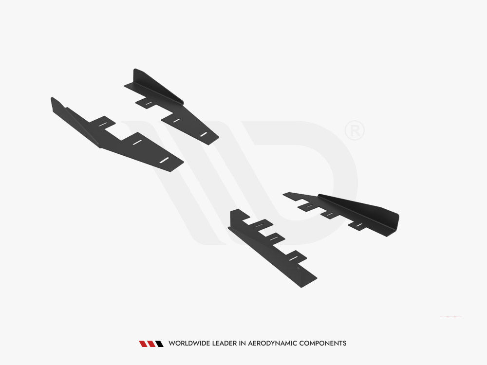 Maxton Design Side Flaps Ford Mondeo Sport Mk5 Facelift / Fusion Sport Mk2 Facelift