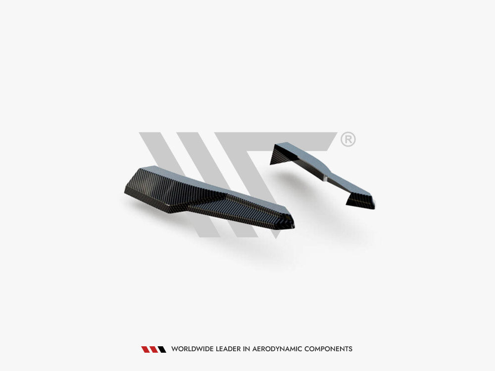 Maxton Design Carbon Fiber Rear Side Splitters Audi RSQ8 Mk1