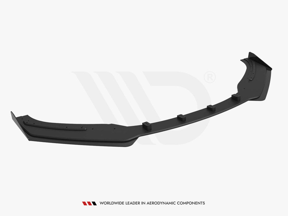 Maxton Design Street PRO Front Splitter + Flaps Audi TT S / S-Line 8S