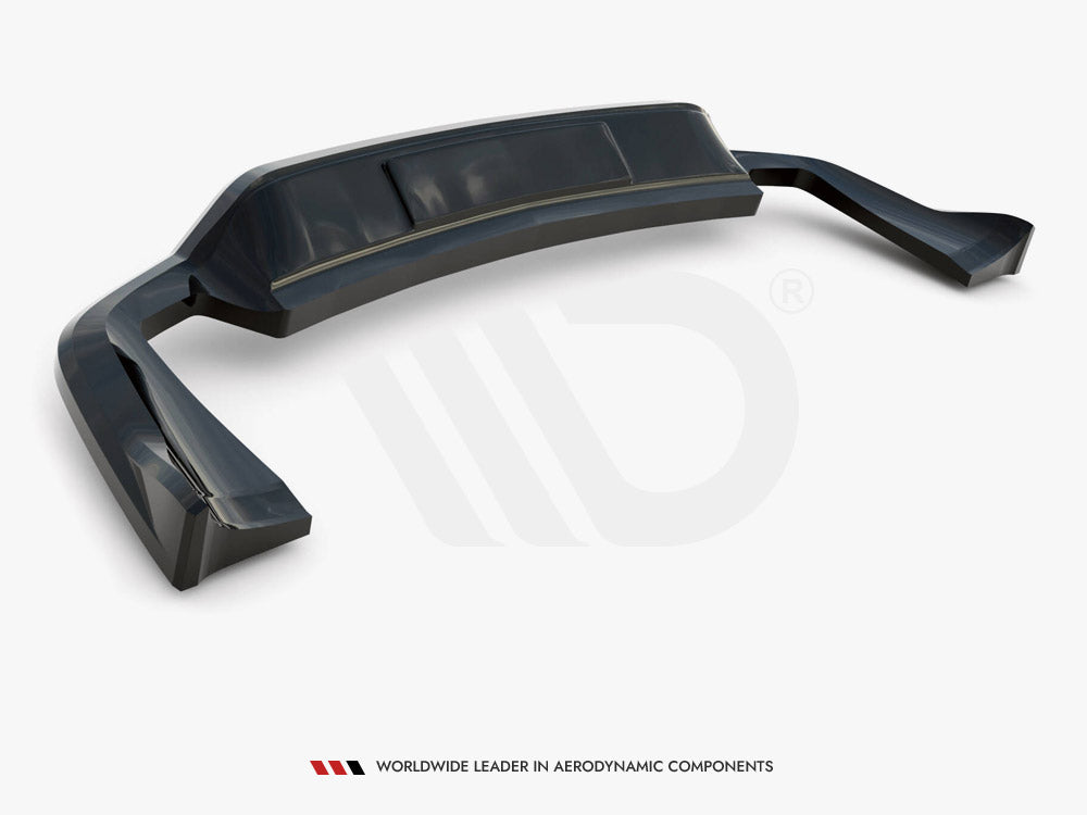 Maxton Design Rear Splitter (Vertical Bars) Porsche Cayenne Mk2 Facelift