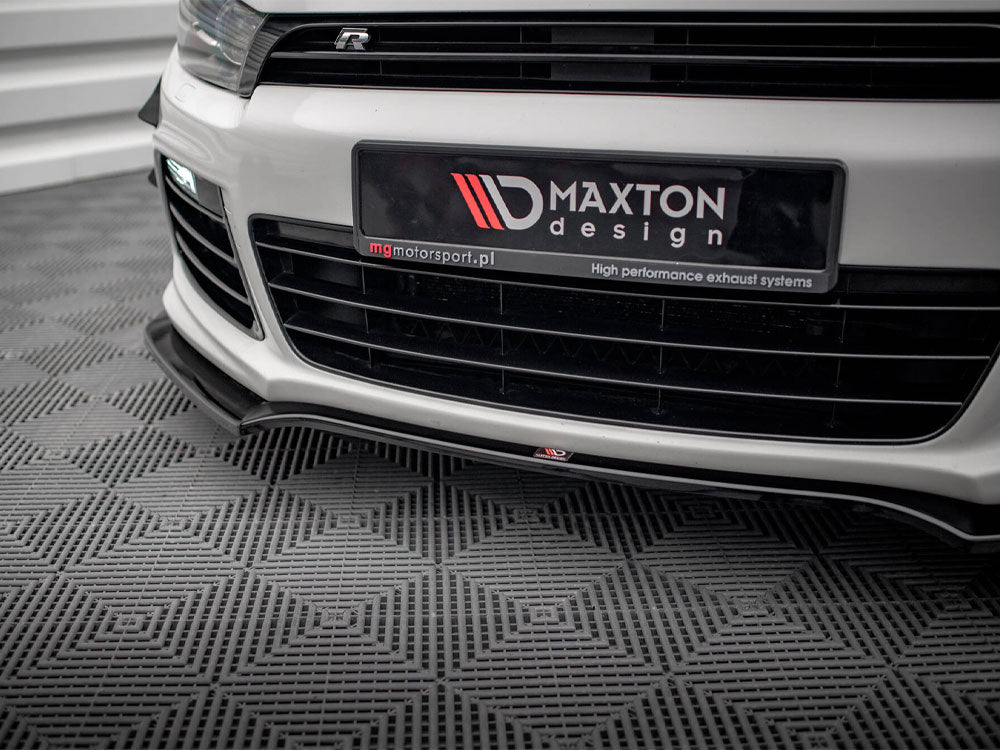 Maxton Design Front Splitter V.4 Volkswagen Scirocco R Mk3