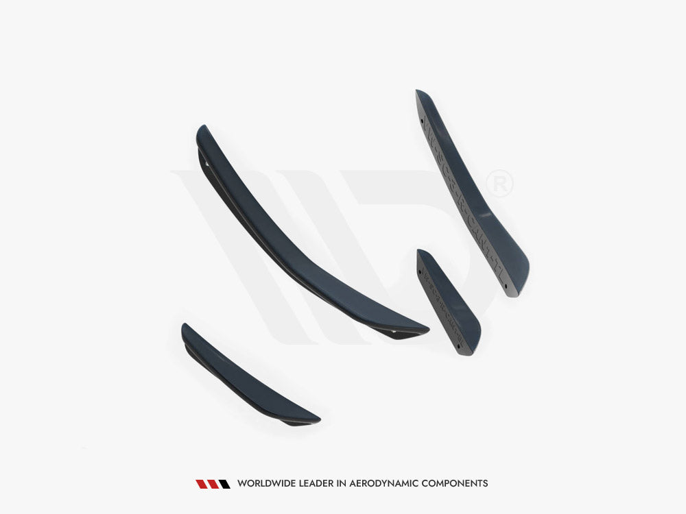 Maxton Design Front Bumper Wings (Canards) Volkswagen Scirocco R Mk3