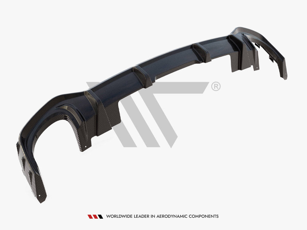 Maxton Design Carbon Fiber Rear Diffuser Audi RSQ8 Mk1