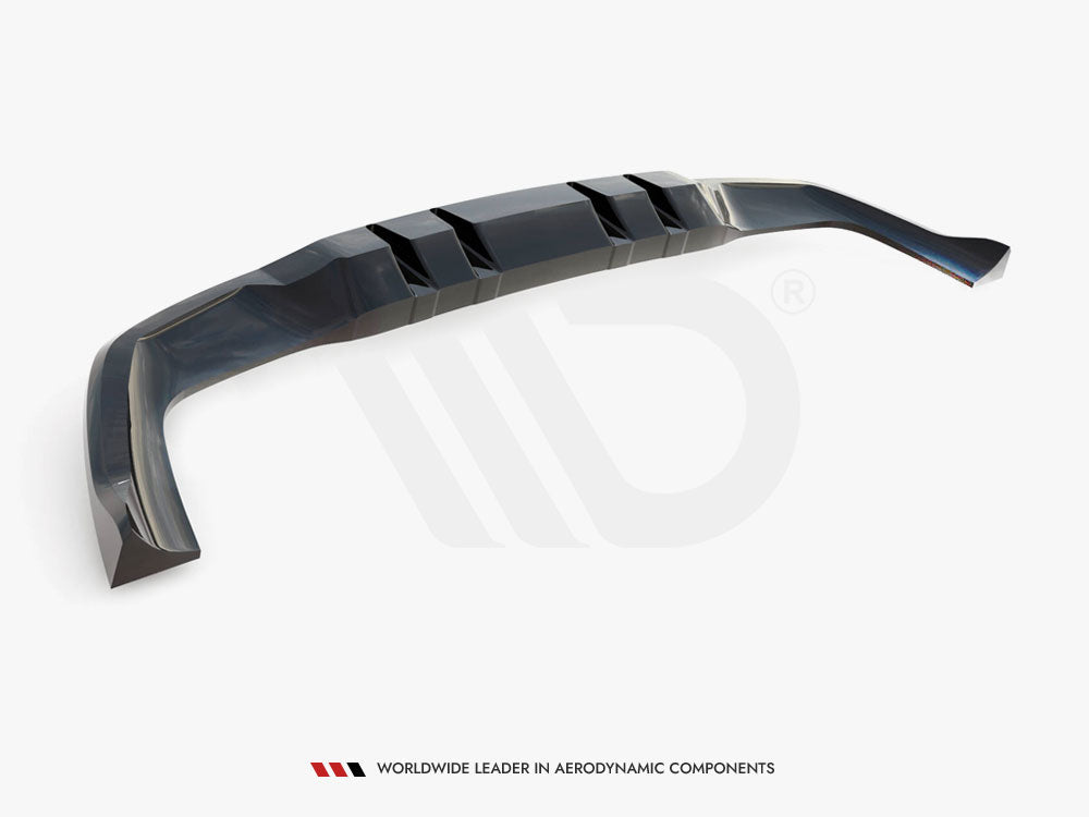 Maxton Design Rear Splitter (Vertical Bars) Mercedes-AMG A35 Hatchback W177