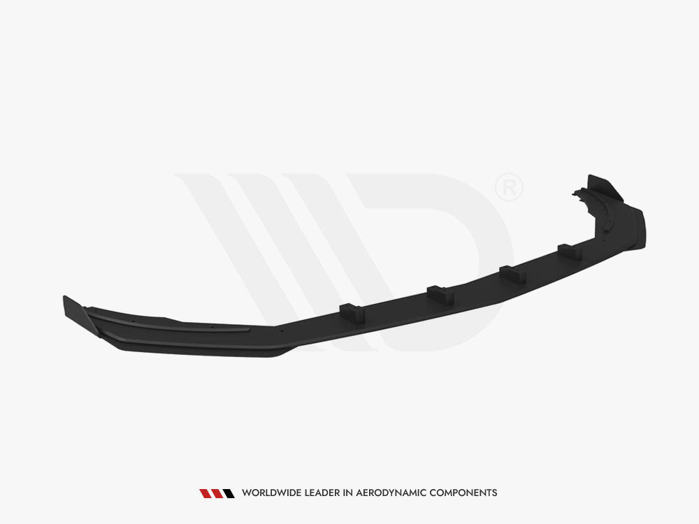 Maxton Design Street PRO Front Splitter + Flaps Mercedes-AMG A35 W177 Facelift