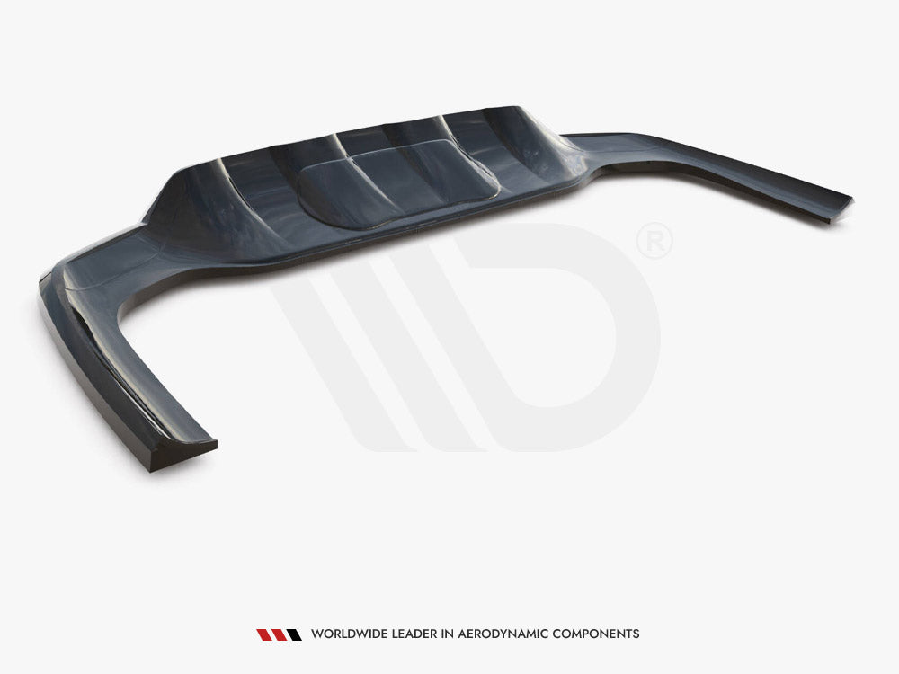 Maxton Design Rear Splitter (Vertical Bars) Mercedes-Benz GLC AMG-Line X254