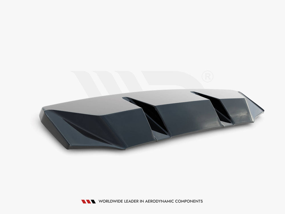 Maxton Design Central Rear Splitter Audi TT S 8S Facelift