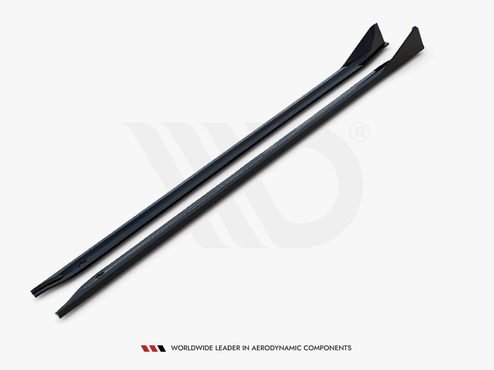 Maxton Design Side Skirts Diffusers V.3 CSL Look BMW M3 Sedan / Touring G80 / G81