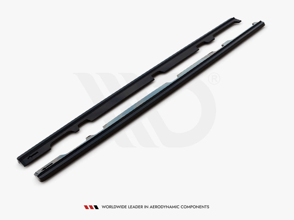 Maxton Design Side Skirts Diffusers V.1 Ford Fiesta Mk8 ST / ST-Line