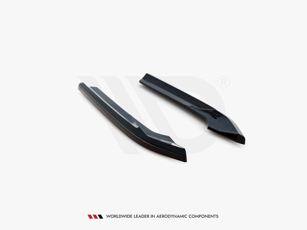 Maxton Design Rear Side Splitters V.2 Audi A4 S-Line Avant B8 Facelift