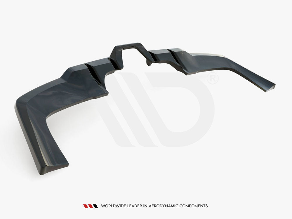 Maxton Design Rear Splitter (Vertical Bars) Mercedes-AMG GLE 53 / 63 W167 / W167 Facelift