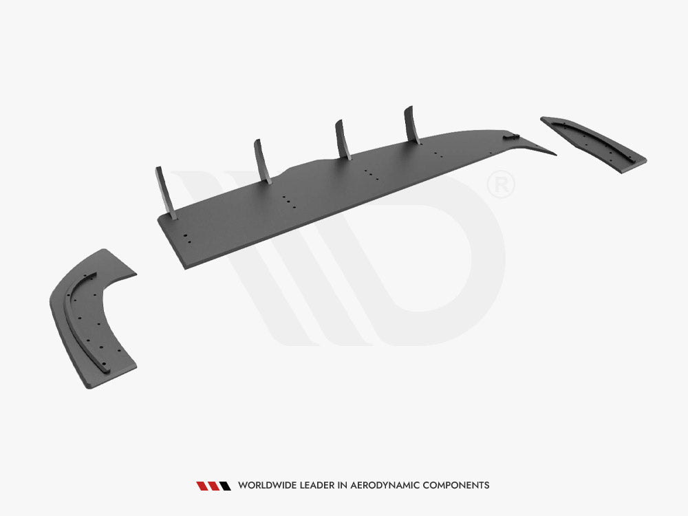 Maxton Design Street PRO Rear Diffuser Hyundai I30 Fastback N-Line Mk3 Facelift