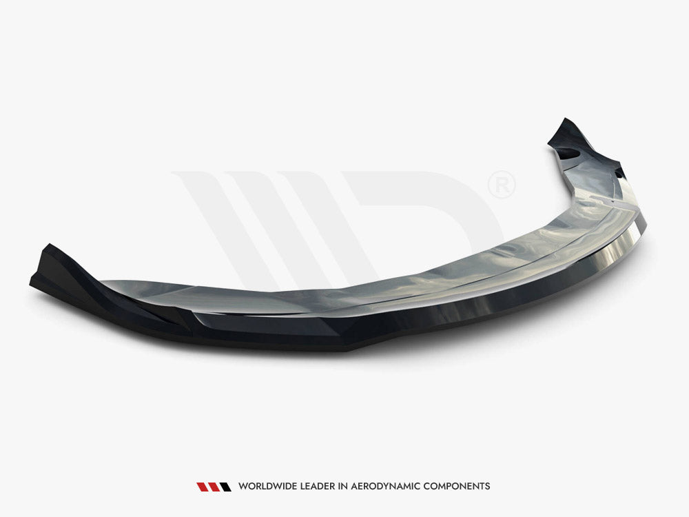 Maxton Design Front Splitter V.2 Tesla Model S Plaid Mk1 Facelift