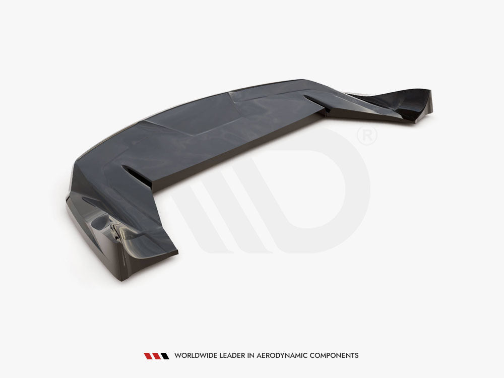 Maxton Design Rear Splitter (Vertical Bars) Tesla Model X Mk1 Facelift