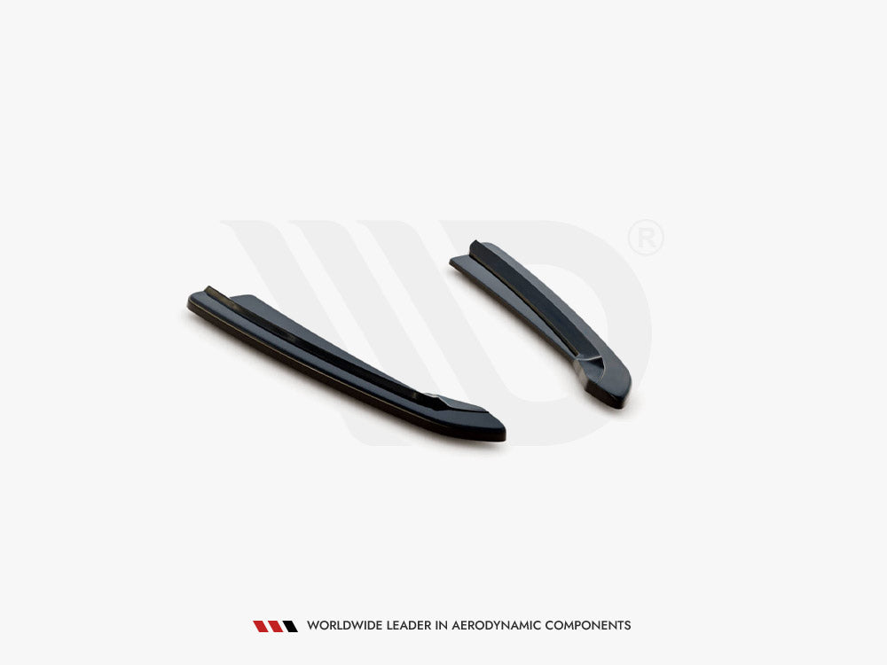Maxton Design Rear Side Splitters Skoda Superb Mk3 Hatchback / Estate - Textured