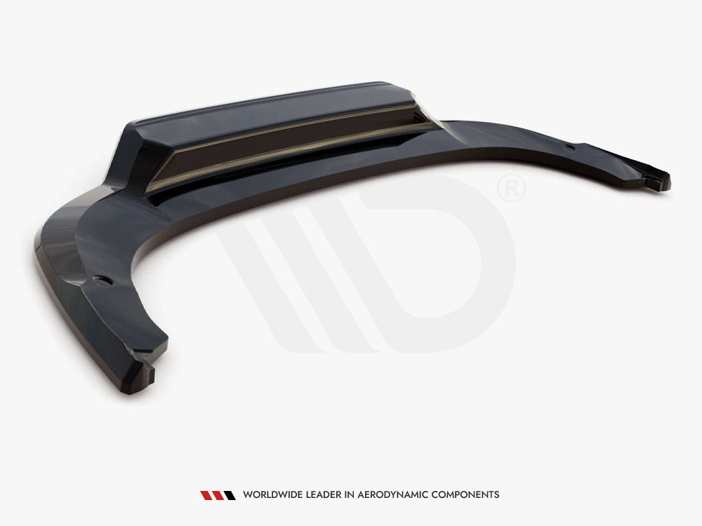 Maxton Design Rear Splitter (Vertical Bars) Skoda Kodiaq Sportline Mk1 Facelift