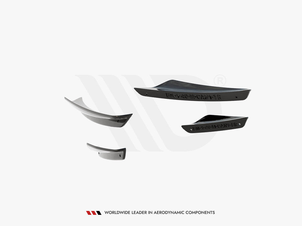 Maxton Design Front Bumper Wings (Canards) BMW 1 F40 M-Sport / M135i