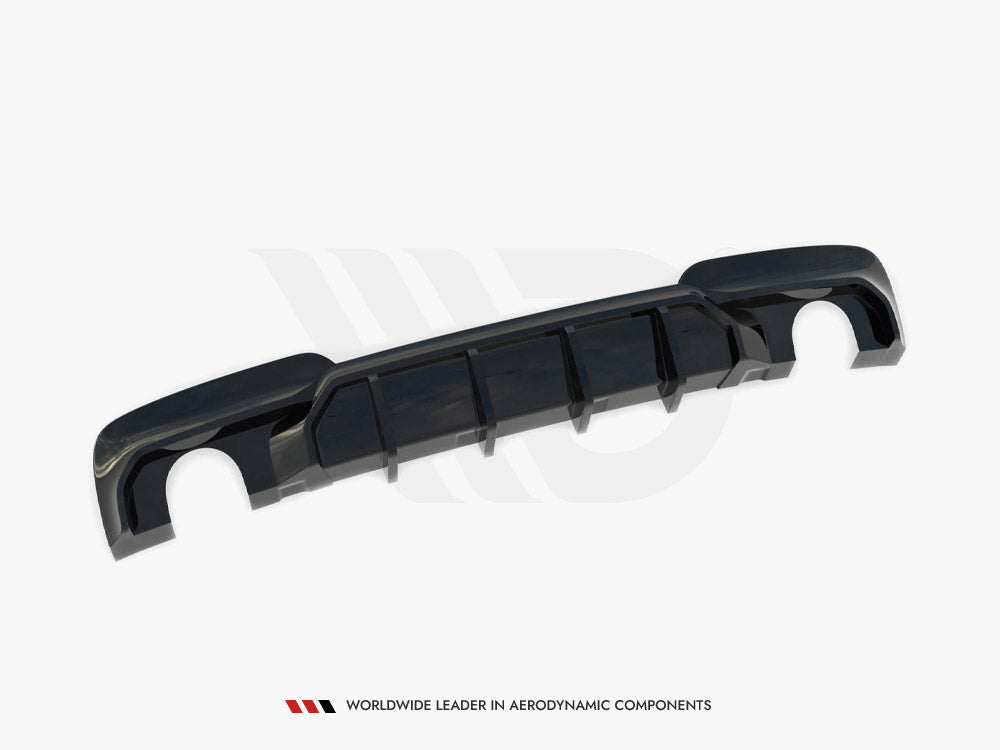 Maxton Design Rear Valance V.2 BMW 5 M-Pack F10 / F11 (Version with two single exhausts)