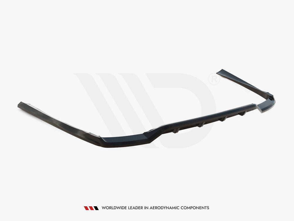 Maxton Design Rear Splitter (Vertical Bars) Mercedes-Benz E W212 Facelift