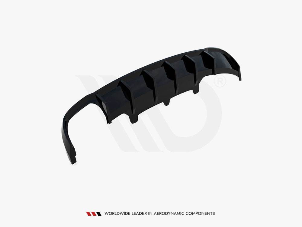 Maxton Design Rear Valance Audi A6 Avant C7 (Single side dual exhaust version)