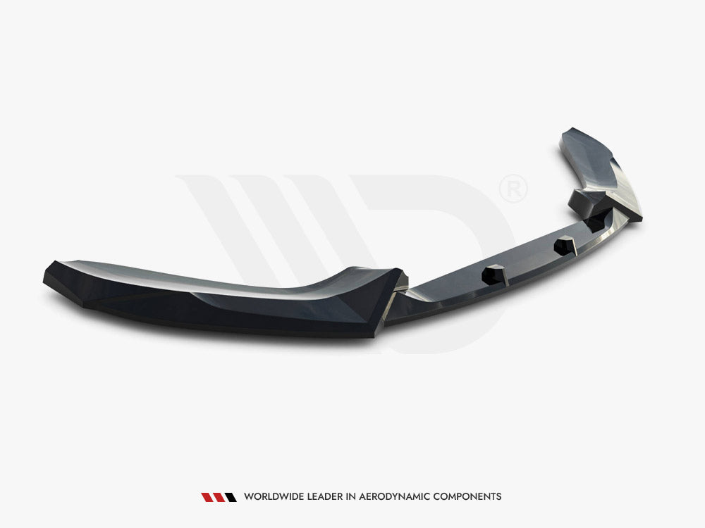 Maxton Design Front Splitter V.5 BMW 1 M-Pack / M140i F20 Facelift