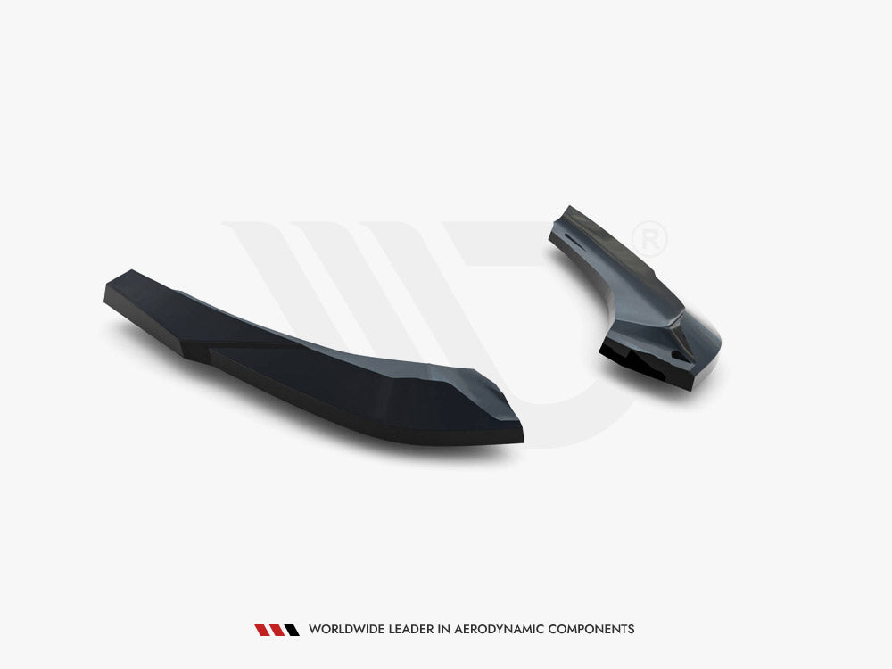 Maxton Design Rear Side Splitters V.5 (For rear valance v.3) BMW 1 M-Pack / M140i F20 Facelift