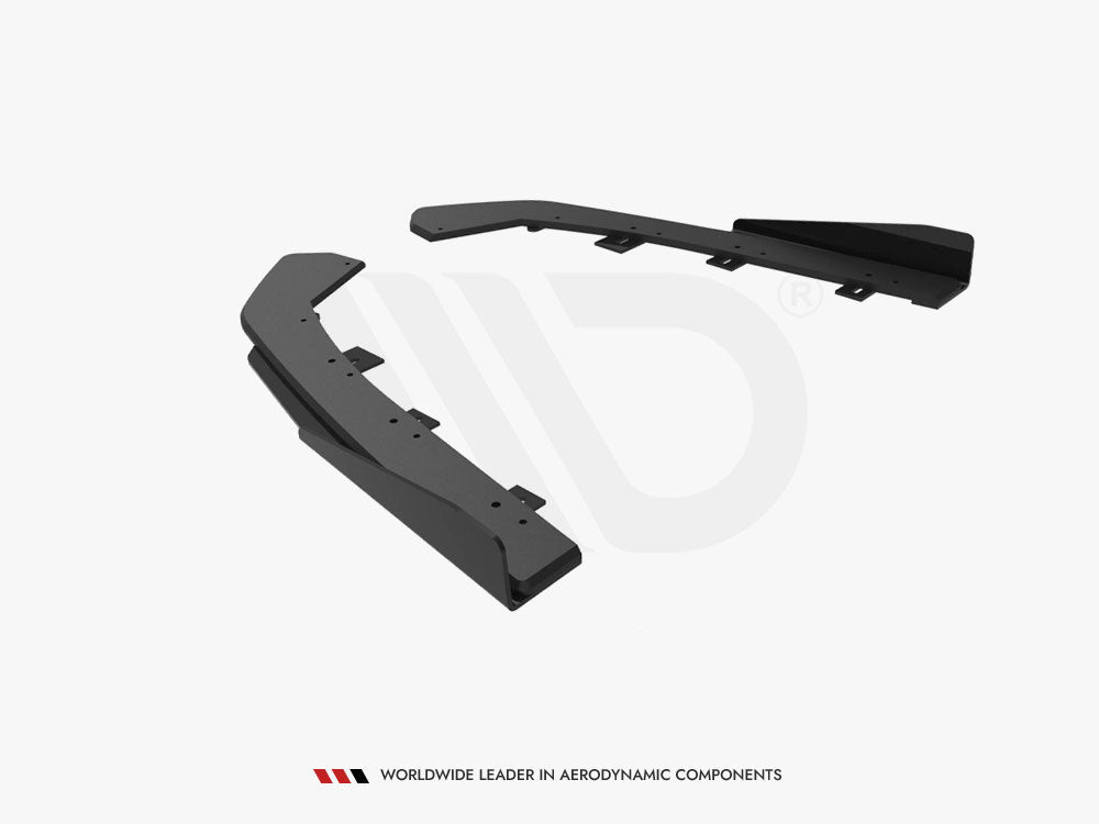 Maxton Design Street Pro Rear Side Splitters + Flaps Volkswagen Jetta GLI Mk7