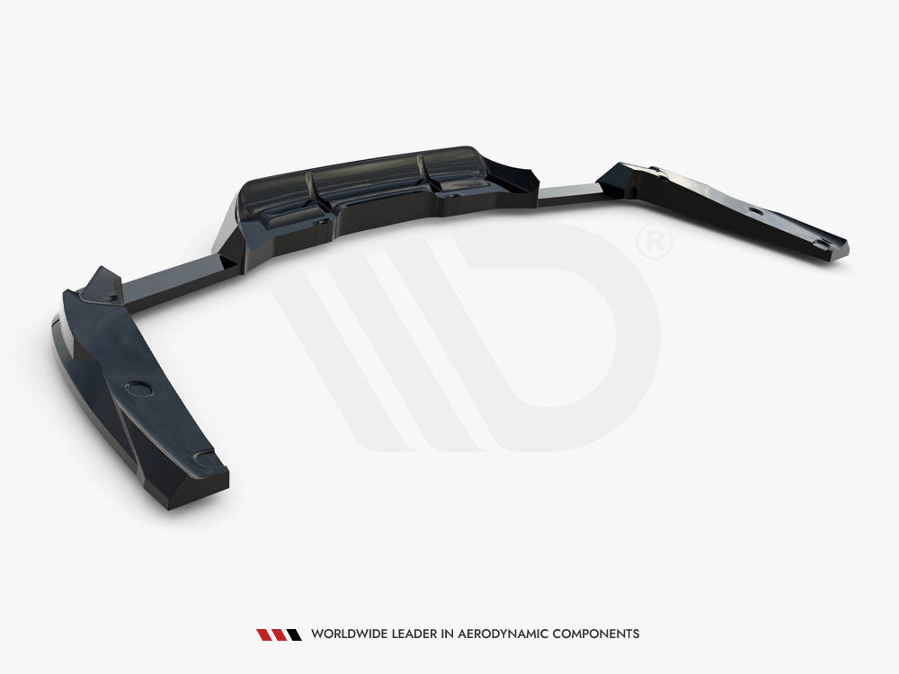 Maxton Design Rear Splitter (Vertical Bars) BMW X4 M F98