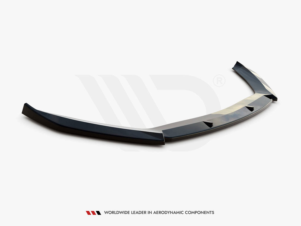 Maxton Design Front Splitter V.6 Seat Leon Cupra / FR Mk3 FL