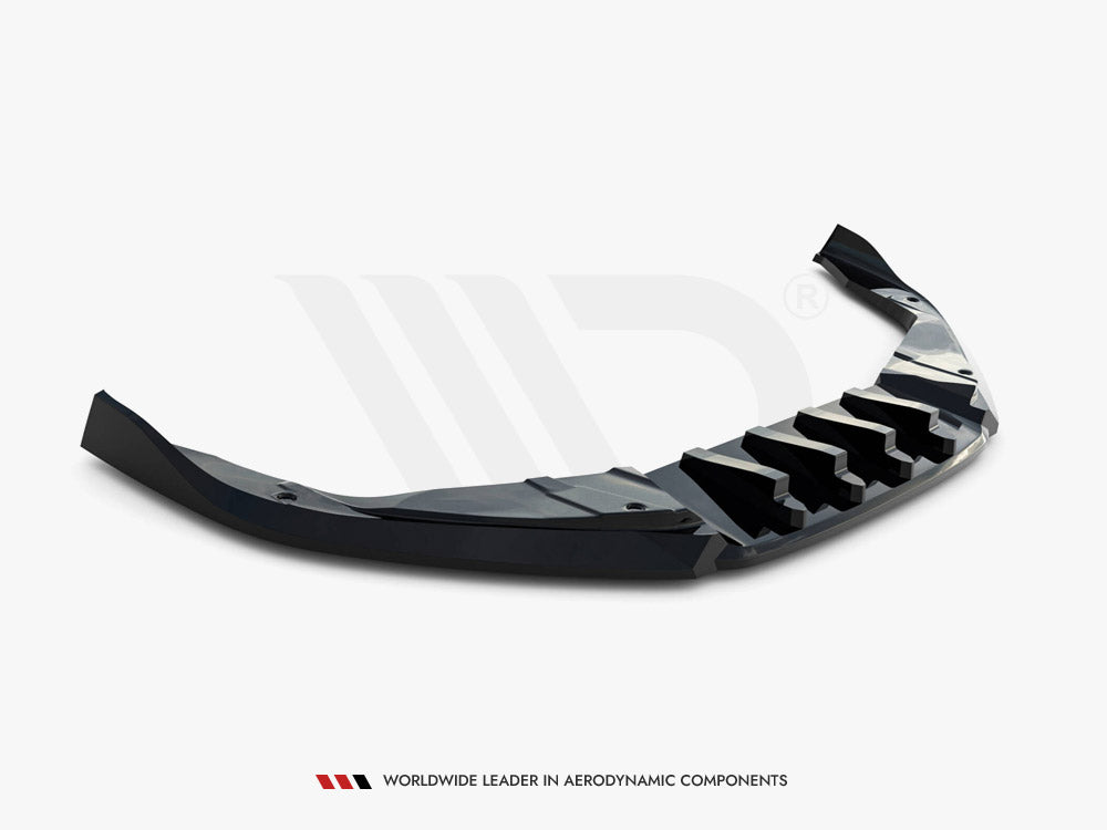 Maxton Design Front Splitter V.2 Porsche 718 Cayman GTS 982c