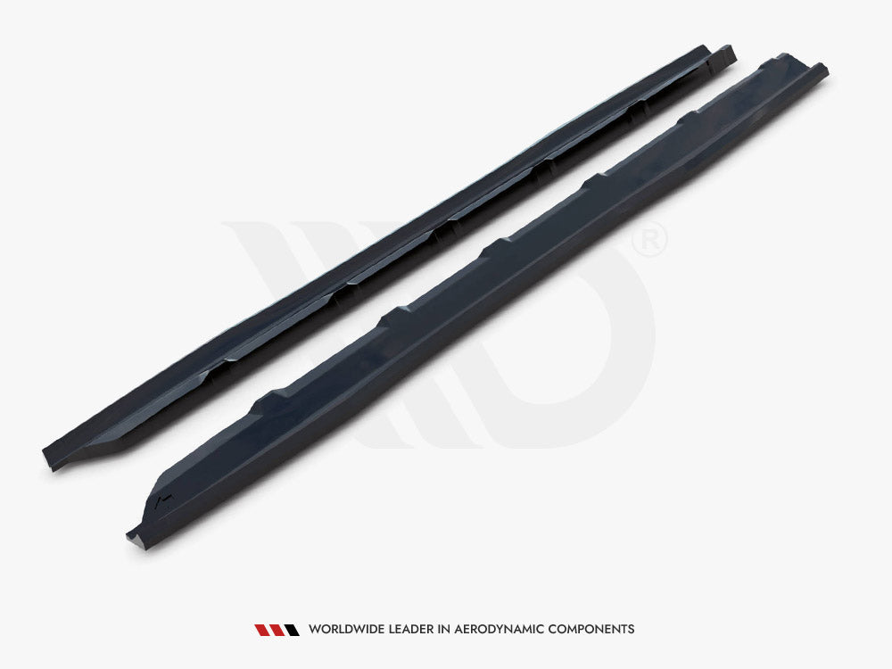 Maxton Design Side Skirts Diffusers Mercedes-Benz GLC Coupe AMG-Line C254