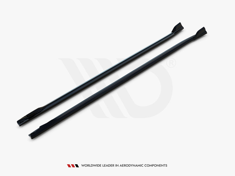 Maxton Design Side Skirts Diffusers BMW iX3 M-Pack G08 Facelift